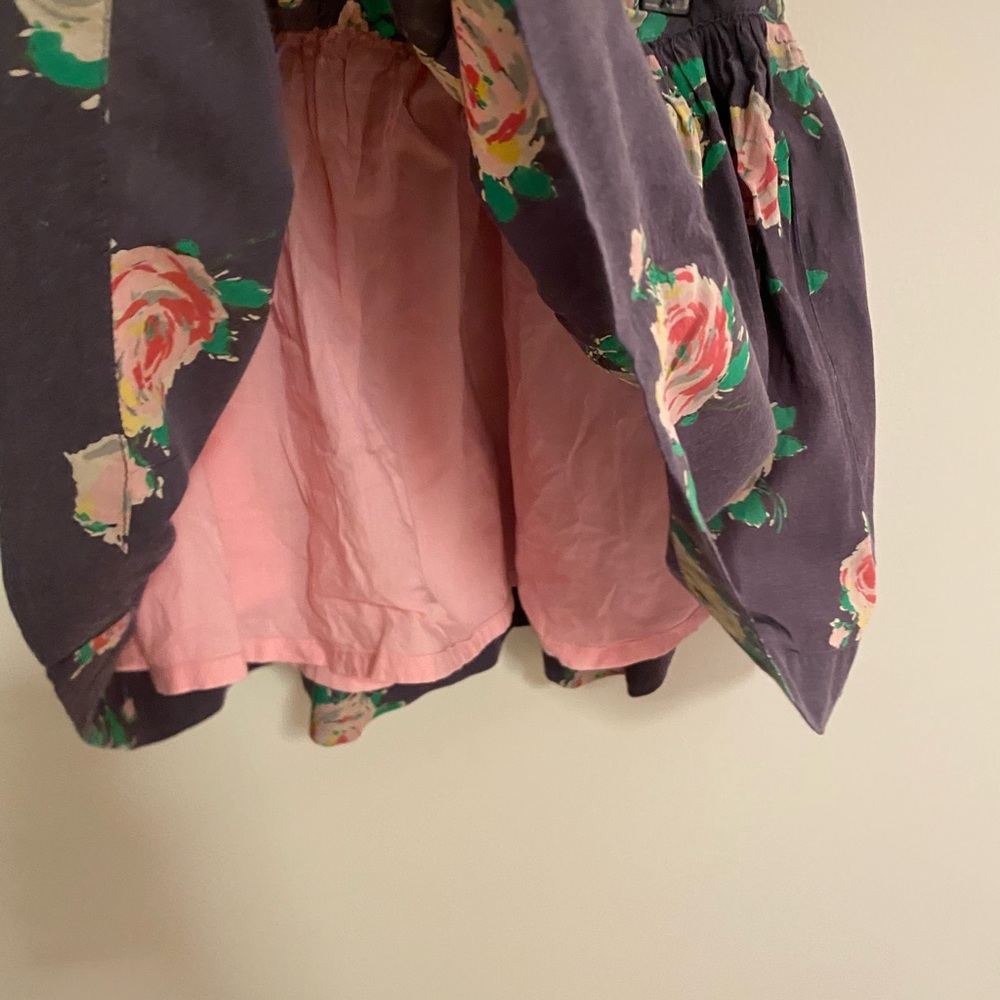 Floral Pink and Black Reversible Jacket